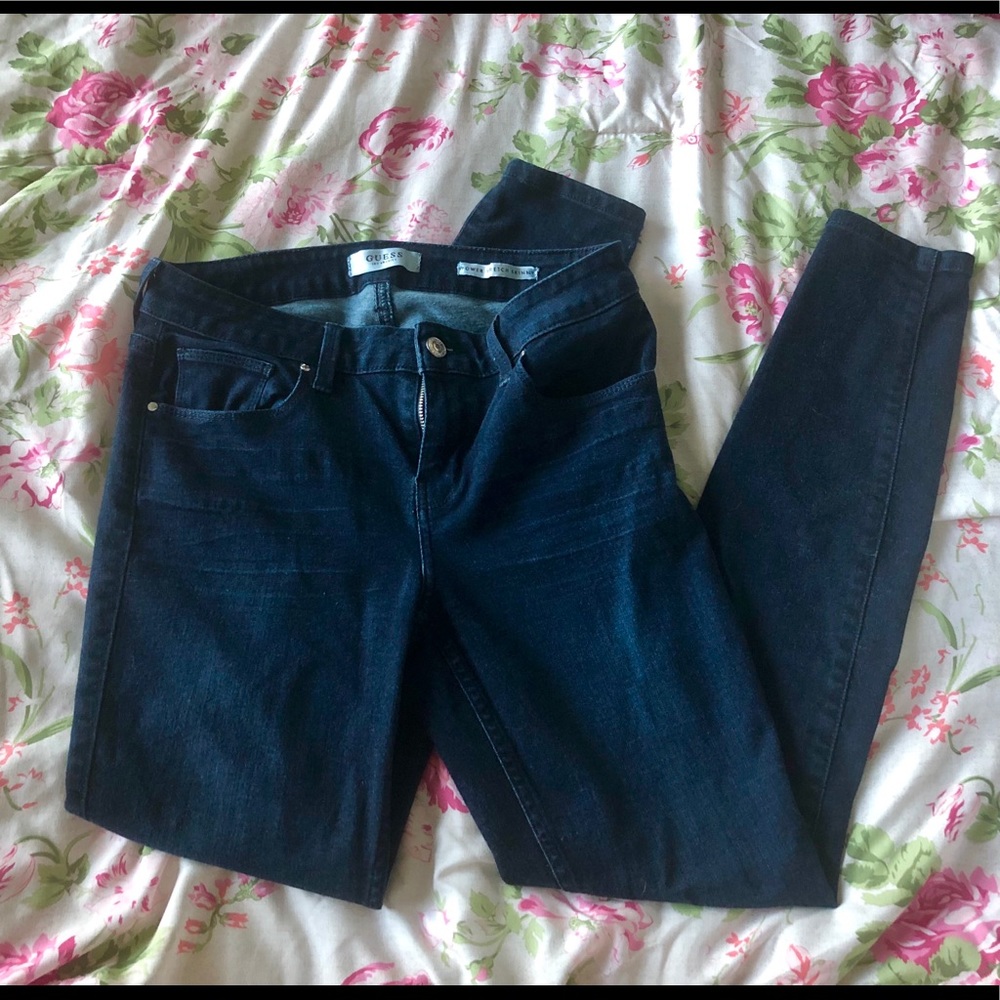 Guess dark blue jeans